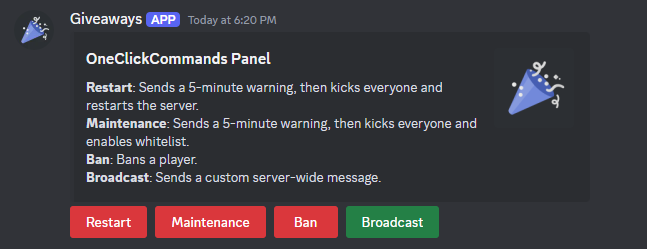 oneclickcommands_panel